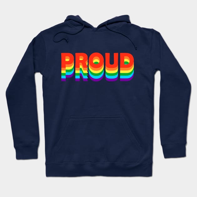 proud pride 2 Hoodie by 1000horsemen